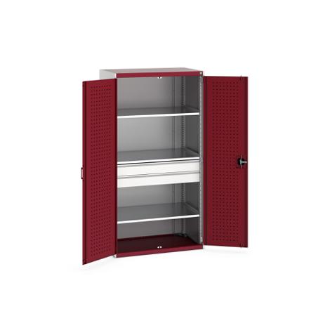 40021169-24V Bott 2 Door Sheet Steel Floor Standing Cupboard, 1050 X 650 X 2000mm