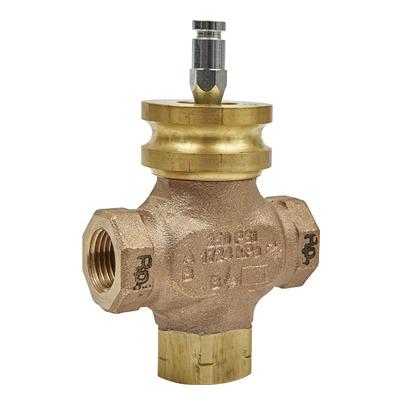 VG310R-15B08 Schneider Electric Bronze Globe Valve , 1/2 in Rp Female 399.9 kPa