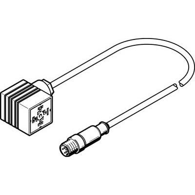 NEBC-A1W3-K-0-3-N-M12G5 Festo NEBC Cable, 549294