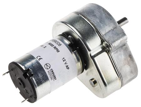 82869008 Crouzet Brushed Geared DC Geared Motor, 3 W, 12 V dc, 2 Nm, 13 rpm, 6mm Shaft Diameter