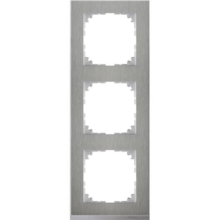 MTN4030-3646 Schneider Electric System M Series M-pure Decor Triple Steel Frame