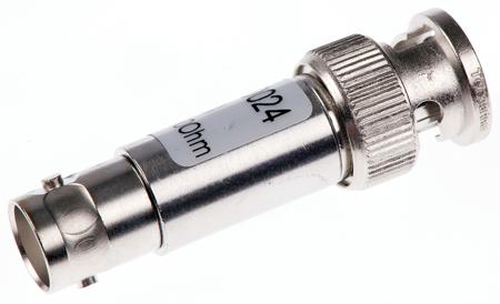 J01006A0024 50 Ω, 75 Ω RF Attenuator BNC Connector BNC Plug to BNC Socket 10dB, Operating Frequency 6GHz