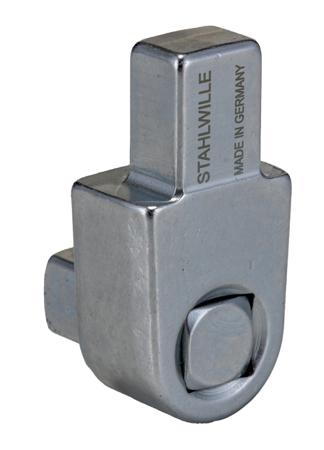 58240020 STAHLWILLE 734 Series Round Square Drive Insert Tool, 31 mm, 14 x 18mm Insert, Chrome Plated Finish