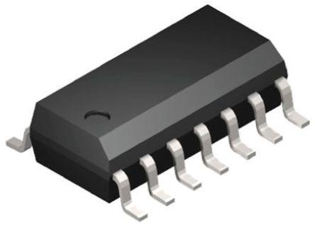LM319DT  STMicroelectronics, Dual Comparator, TTL O/P, 80ns 5 → ±15 V 14-Pin SOIC