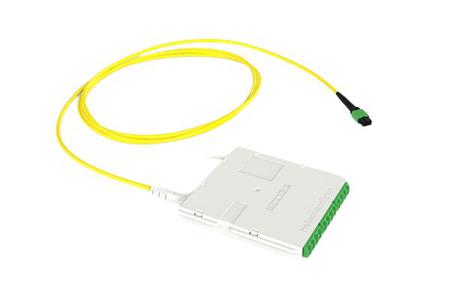 RNU12-U1-12S2LPNFY007M HellermannTyton Connectivity MTPSeries, 12 Port MTP, OM2 Cassette