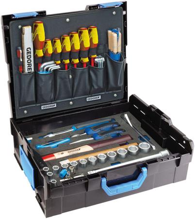 2658194 Gedore 58 Piece Engineers Tool Kit with Case, Yes
