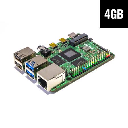 RS120-D4P1 Okdo ROCK 5 Model A 4GB Single Board Computer