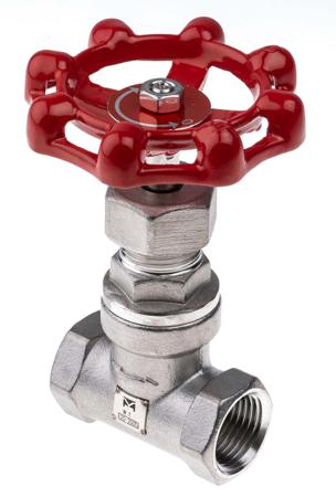 499-2559 RS Pro Stainless Steel Globe Valve, 1/2 in BSP 32 bar