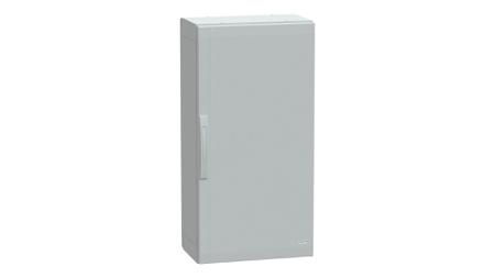 NSYPLA1053G Schneider Electric Thalassa Series Fibreglass Reinforced Polyester Single-Door-Door Floor Standing Enclosure, Opaque