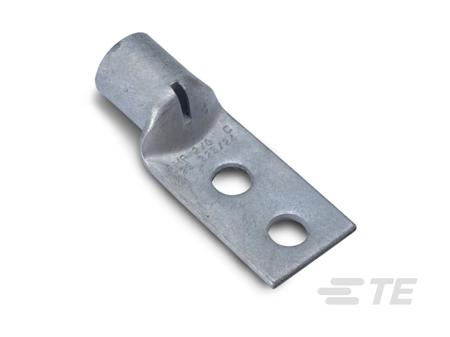 326799 TE Connectivity, AMPOWER Uninsulated Ring Terminal, 3/8 Stud Size, Dark Grey