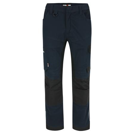 23MTR2102NY-52 Herock XENI TROUSERS 's Navy Blue - Black Trousers Stretch Male, Size 52 42in W 32in L