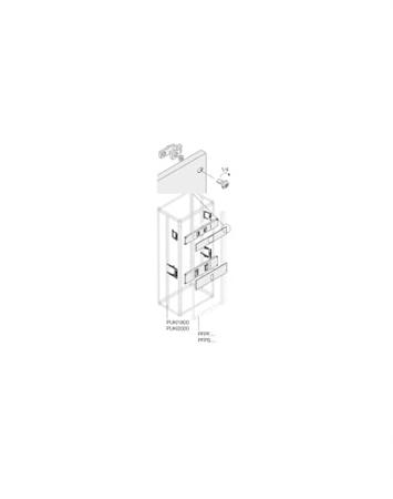 1STQ007792A0000 ABB Pickled Steel Sheet Assembly Kit for Use with Main Distribution Boards, 600 x 200 x 600mm