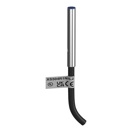 XS504R1NAL2 Telemecanique Sensors Inductive Smooth Barrel Inductive Proximity Sensor, 2.5 mm Detection, NPN NO, 12 To 24 V
