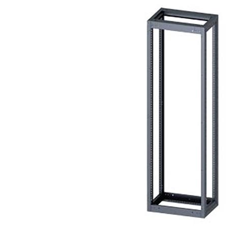 8MF1064-2GS40 Siemens 8MF1 Series RAL 7035 Steel Support Frame, 2000mm H, 600mm W, 400mm D For Use With Standard Enclosure