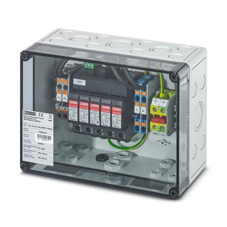 1105828 Phoenix Contact Surge Protector, 40kA, 3.7kV, DIN Rail Mount