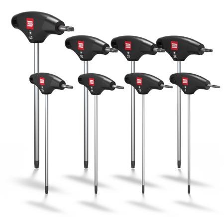 74124 INBUS 8-Piece Torx Key Set, T-handle Shape