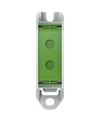 1SNF516031R0000 Entrelec Green, Grey 1SNF Terminal Block, 2 level, 1 kV ac