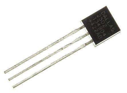 DS2502- Maxim DS2502+, EPROM 1kbit 3-Pin TO-92