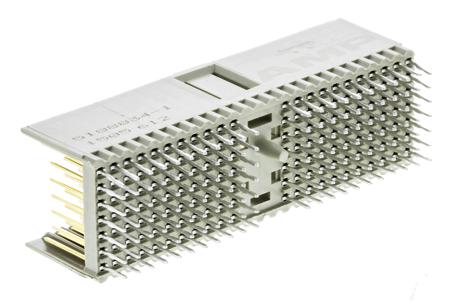 5188834-1 TE Connectivity Z-PACK HM Series 2mm Pitch Hard Metric Type A Backplane Connector, Male, Straight, 22 Column, 7 Row