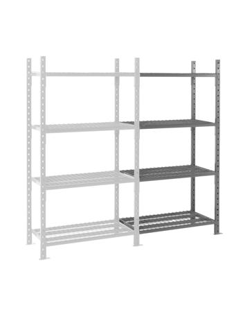 ZBGRIIND2012604S1 Manorga Blue Sheet Steel Galvanised Storage Rack System Shelving System
