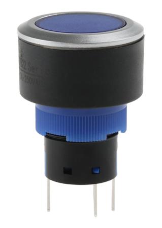 175-8236 1 Pole + Lock + Blue LED 24V