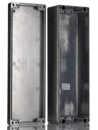 1590Z164 Hammond 1590Z, Die Cast Aluminium Alloy Enclosure, IP68, 361 x 120 x 60mm