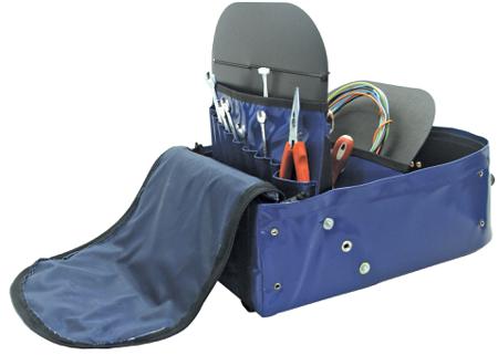 SD324516.1C Outils Oceans Polyester, Polyethylene, Polypropylene Tool Bag with Shoulder Strap 320mm x 160mm x 450mm