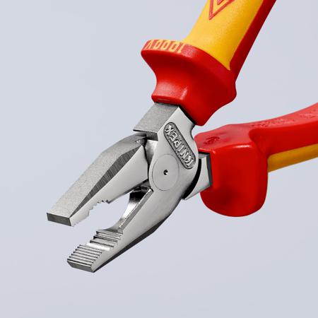 02-06-225 Knipex 225 mm Combination Pliers, Tool Steel