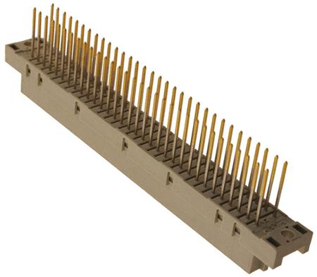 09032646878 Harting 09 03 64 Way 2.54mm Pitch, Type C Class C2, 3 Row, Straight DIN 41612 Connector, Socket
