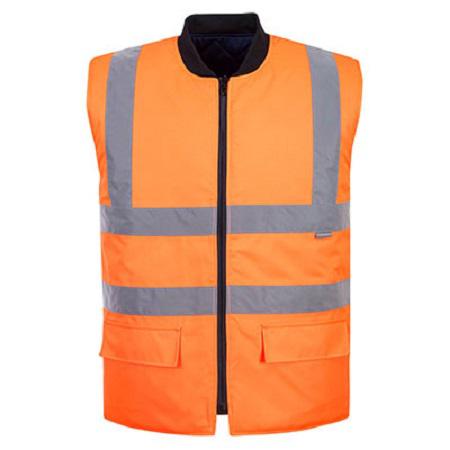 S469ORRM Portwest Orange Hi Vis Vest, M