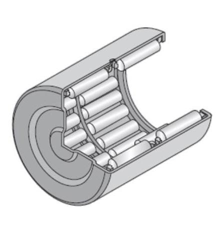 BK2538ZWD NTN  25mm I.D Needle Roller Bearing, 32mm O.D