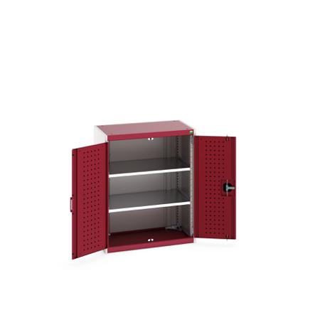 40012078-24V Bott 2 Door Sheet Steel Floor Standing Cupboard, 800 X 525 X 1000mm