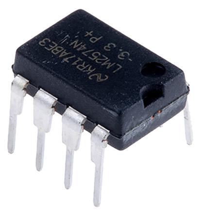 LM2574N-3.3/NOPB Texas Instruments , 1-Channel, Step Down DC-DC Converter 8-Pin, PDIP