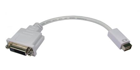 286-3356 RS PRO A/V Connector Adapter, Male Mini DVI to Female DVI