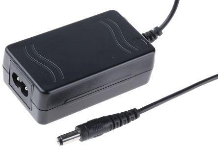436-020 RS Pro 12.5W Desktop Power Supply, 100 → 240 V ac, 16V dc 780mA Output Level IV 1 Output, 2-Pin UK, 3-Pin UK