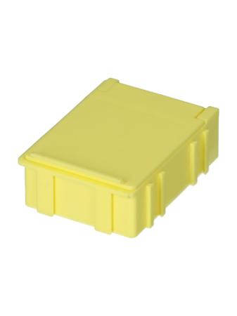 8150026 Licefa 1 Cell Yellow SB Compartment Box, 21mm x 42.3mm x 57.4mm