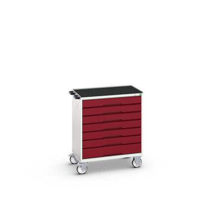 16927008-24 Bott, 7 Drawer Sheet Steel Floor Standing Cabinet, 800 x 550 x 965mm