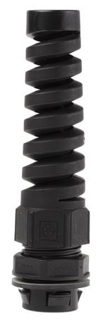 53112912 Lapp M25 Black Polyamide Cable Gland, IP68