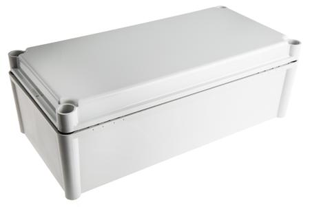 PC-3819-13-G-ENCLOSURE Fibox SOLID PC Series Grey Polycarbonate Enclosure, IP67, Grey Lid, 378 x 188 x 130mm