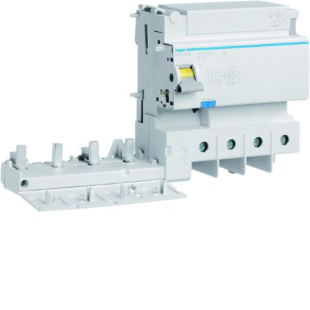 BDH480E Hager BDH RCCB, 125A, 4P Pole, 30mA, Type A