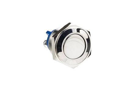MP0042/1 Bulgin Push Button Switch, Momentary, Panel Mount, 16.2mm Cutout, SPST, 36V dc, IP65