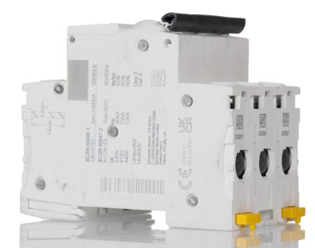 A9F55340 Acti 9 iC60H MCB Mini Circuit Breaker 3P, 40 A, 10 KA, Curve D