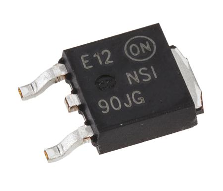 NSI45090JDT4G onsemi LED Driver IC, 45 V 160 mA 3-Pin TO-252