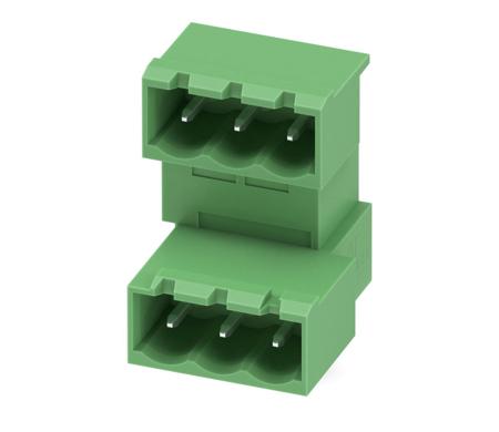 1846522 Phoenix Contact, 5.0mm Pitch, MDSTBA 2.5/ 3-G, 3 Way, Pluggable Terminal Block, Header, Solder Termination,