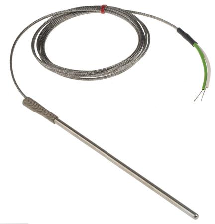 762-1128 RS PRO Type K Heavy Duty Thermocouple 150mm Length, 4.5mm Diameter → +350°C