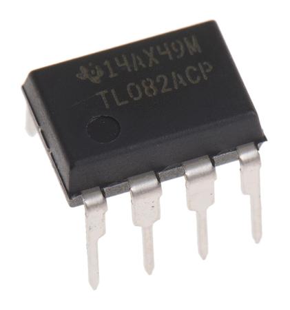 TL082ACP Texas Instruments, Operational Amplifier, 3 MHz, 8-Pin 15 V PDIP