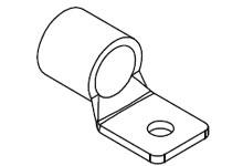 19318-0026 Molex Uninsulated Ring Terminal, M6 Stud Size
