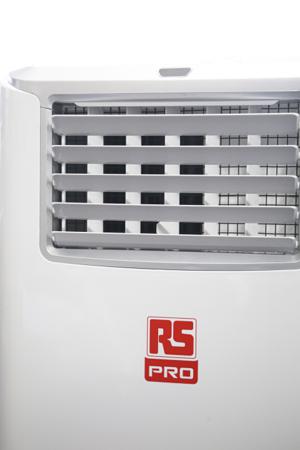 187-5320 RS PRO Portable 13000Btu/h Air Conditioning Unit Type F - Schuko plug, Type G - British 3-pin