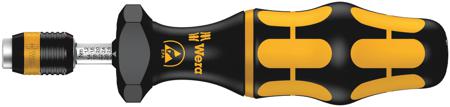 05074730001 Wera Adjustable Torque Screwdriver, 0.3 → 1.2Nm, 1/4 in Drive, ESD Safe, ±6 % Accuracy