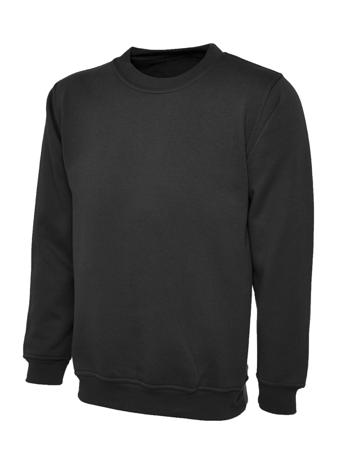 285-4840 RS PRO Black 50% Cotton, 50% Polyester Work Sweatshirt S